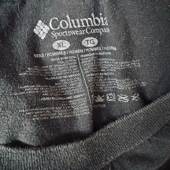 Columbia Yosemite National Park Black Graphic Men’s T-Shirt XL - Picture 4 of 4